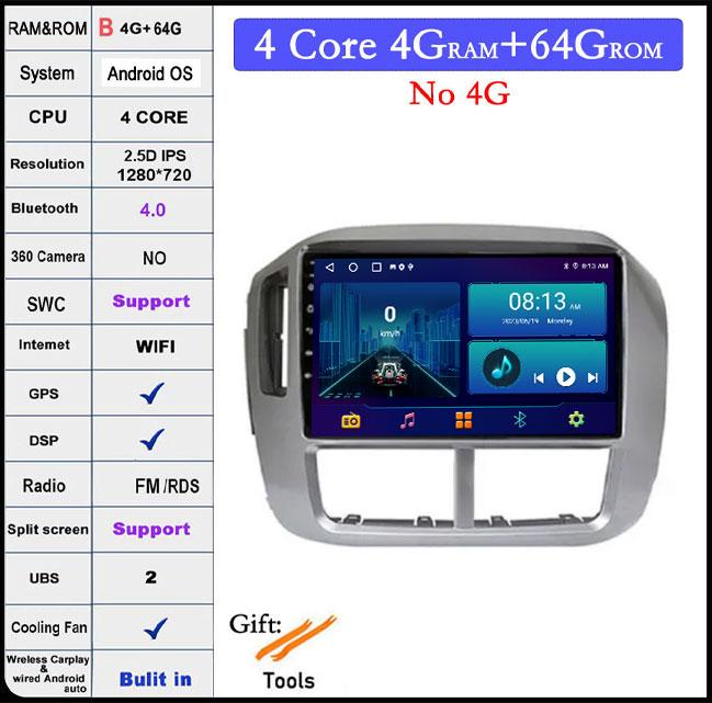 9 Lnch For Honda Pilot 2006 2007 2008 Car Radio Video Multimedia QLED Navigation GPS IPS 4G Wifi Stereo Screen Auto