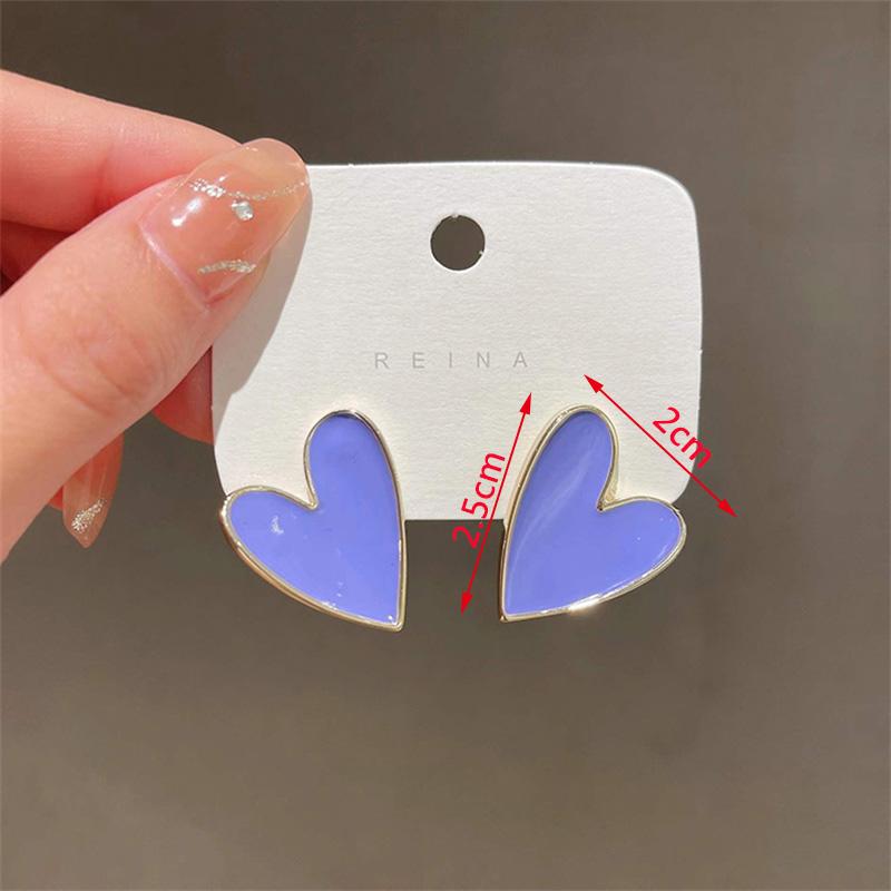 Purple Color Women Dangle Earrings Small Round Unusual Earrings Fashion Flower Butterfly Hanging Earrings Pendientes Mujer