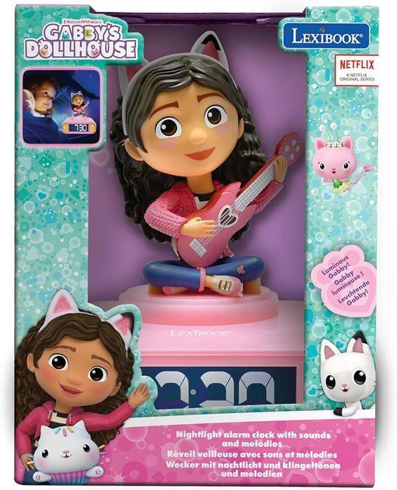 Réveil Digital Avec Veilleuse Gabby Et La Maison Magique Et Effets Sonores