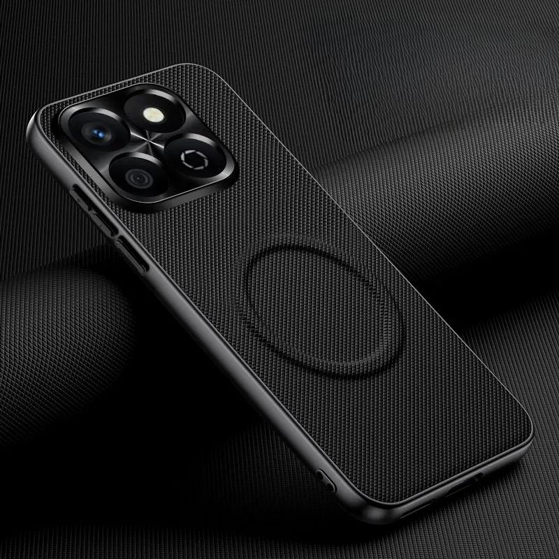 For Xiaomi 15T 14T Pro For Magsafe Magnetic Matte Fine Grain PU Leather Cover For Mi 15T 14T Metal Lens Protection Cover Shell