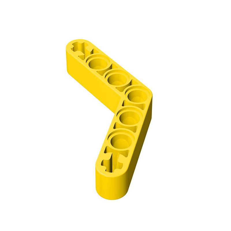 50g/28Pcs 32348 Liftarm Modified Bent Thick 1 x 7 (4/4) Construction Block Moc Colour Accessories Works With featuring Brick To