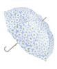 Estaa Rain Long Floral Pattern Large Size Pale Sky (Esta) Umbrella, Umbrella, Women's, Windproof, (Margaret), Lightweight, (60cm), 31-230-10382,