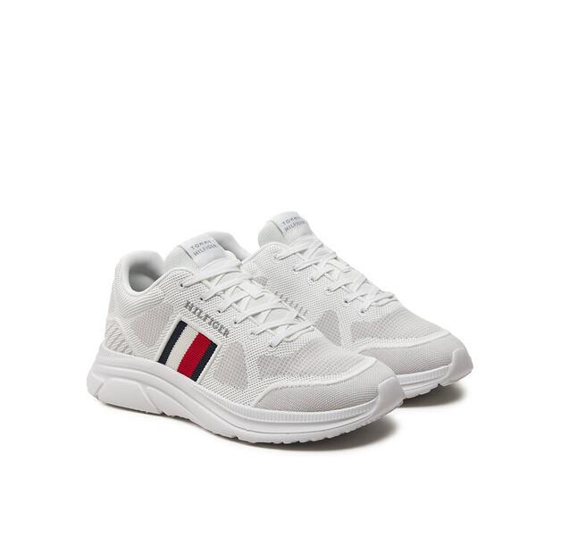 Мужские кроссовки Tommy Hilfiger Modern runner knit evo ess fm0fm05245 белые