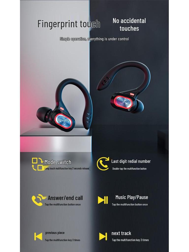 S730 Over-Ear Bluetooth Headset with Long Battery Life