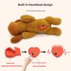 Pet Products Soothing Plush Animal Dog Toys Simulate Heartbeat Anxiety Soothing Companion Sleeping Aid Dog Toys