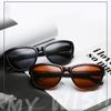 Occhiali da sole rotondi BFORTUNE da donna Designer di marca Occhiali da sole ovali in metallo con lenti polarizzate Protezione UV400