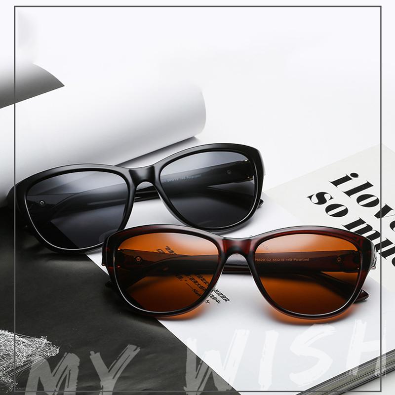 Occhiali da sole rotondi BFORTUNE da donna Designer di marca Occhiali da sole ovali in metallo con lenti polarizzate Protezione UV400