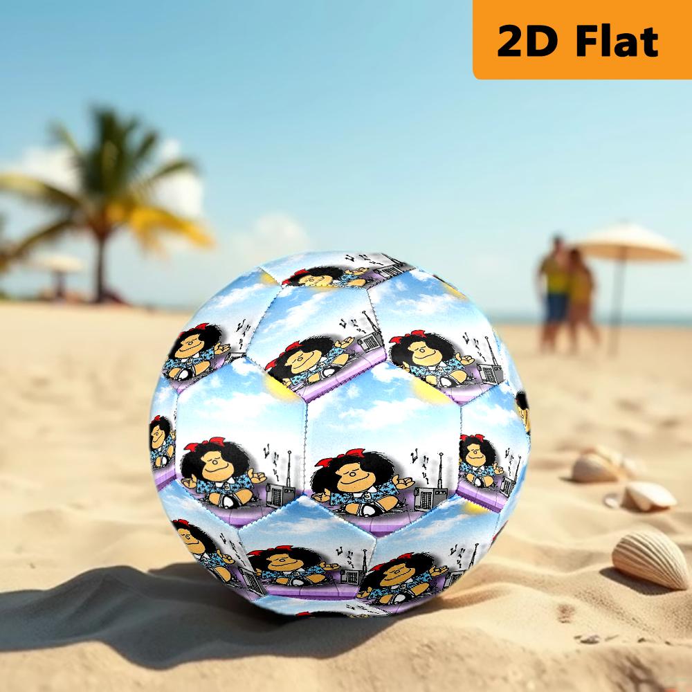 Mafalda'S Daydream Soccer Ball Suitable For Both Training And Competition High Elasticity