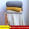 Sofa Throw & Bed Runner - Woven Air Conditioning Shawl for Summer Naps