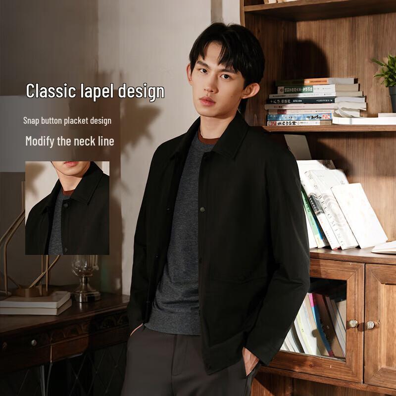 K-Boxing Men's Water-Repellent Business Casual Jacket