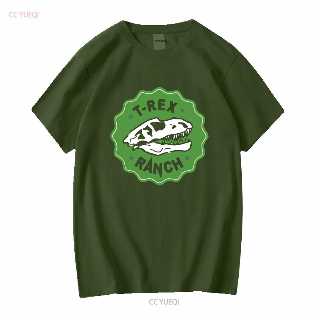 Parkwachter Kinder T-shirt Rex Ranch Dinosaurus Verjaardag Pasen Top vintage Gewassen streetwear grafisch Veelzijdig Rekbaar