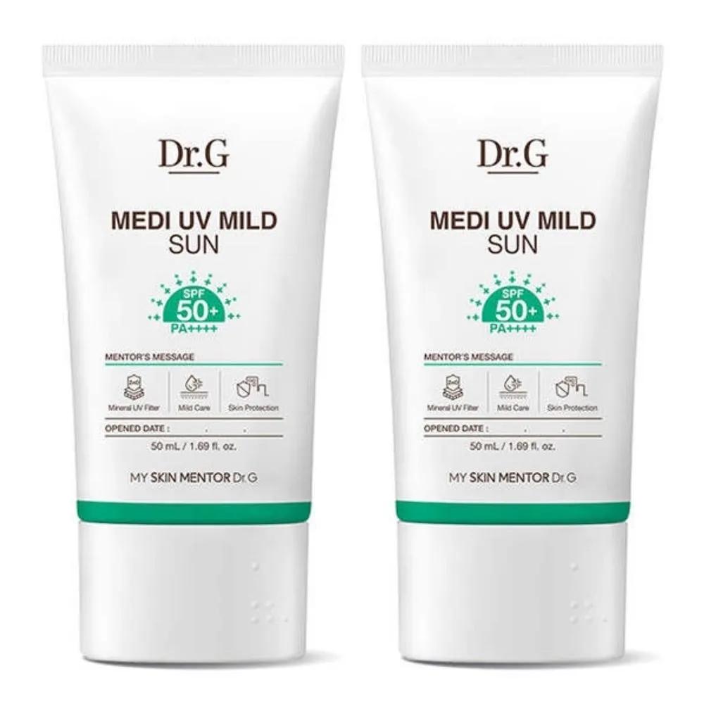 Dr.G Medi UV Mild Sun 50ml (SPF50+) x 2 Functional Sunscreen UV Protection