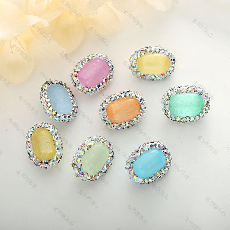 

Винтажные французские овальные серьги - Б/у Ретро Нишевый стиль Ювелирные аксессуары