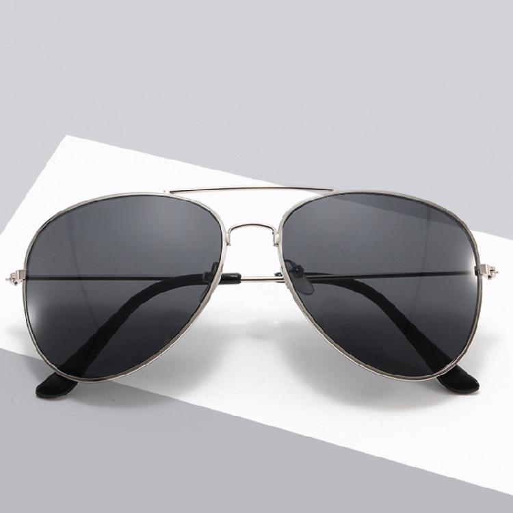 Elegant Metal Frame Pilot Sun Glasses Shatterproof PC Lens UV400 Sunproof Glasses For Women Men Driving And Cycling