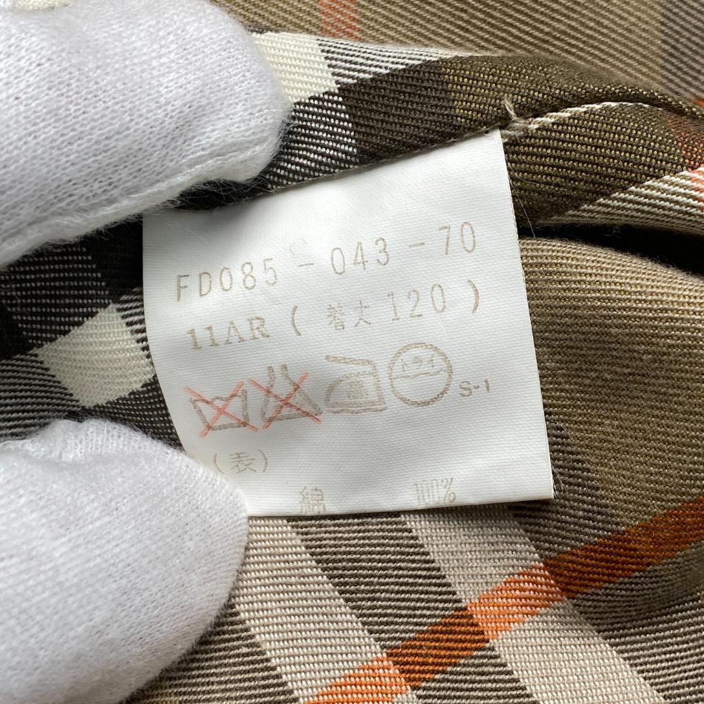 Gabardina Burberry usada algodón/poliéster hombre