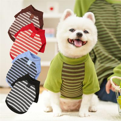 Winter Hunde Pullover Welpen Pyjama, Warmes Haustier Sweatshirt Kleidung mit D-Ring für Kleine Mittelgroße Große Hunde