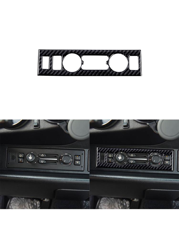 For 1989-1997 Porsche 911 Styling Carbon Fiber Car Interior Dashboard Gear Shift Handbrake Bezel Panel Trim Sticker Accessories