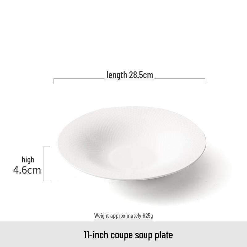 Nordic Ceramic Deep Soup & Pasta Plate