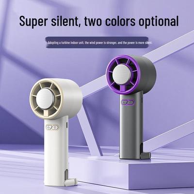 Portable USB Fan: 5-Speed High-Turbine with Ice Cooling Technology