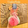 Adorable Llavero de Bola de Fruta de Peluche Accesorio Suave y Lindo Para Mochilas y Bolsos