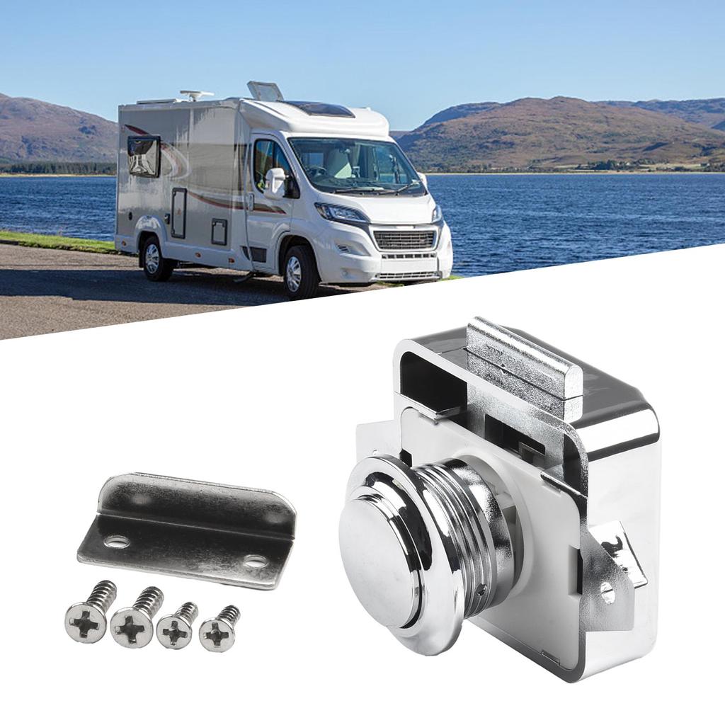 Button Catch Lock Screws Boat Button Cabinet Camper