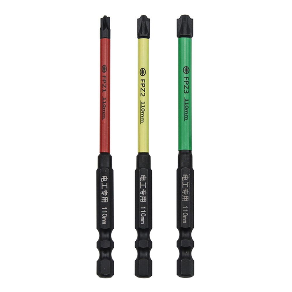 Screwdriver Bits 6 Pcs/set Alloy Steel High Quality