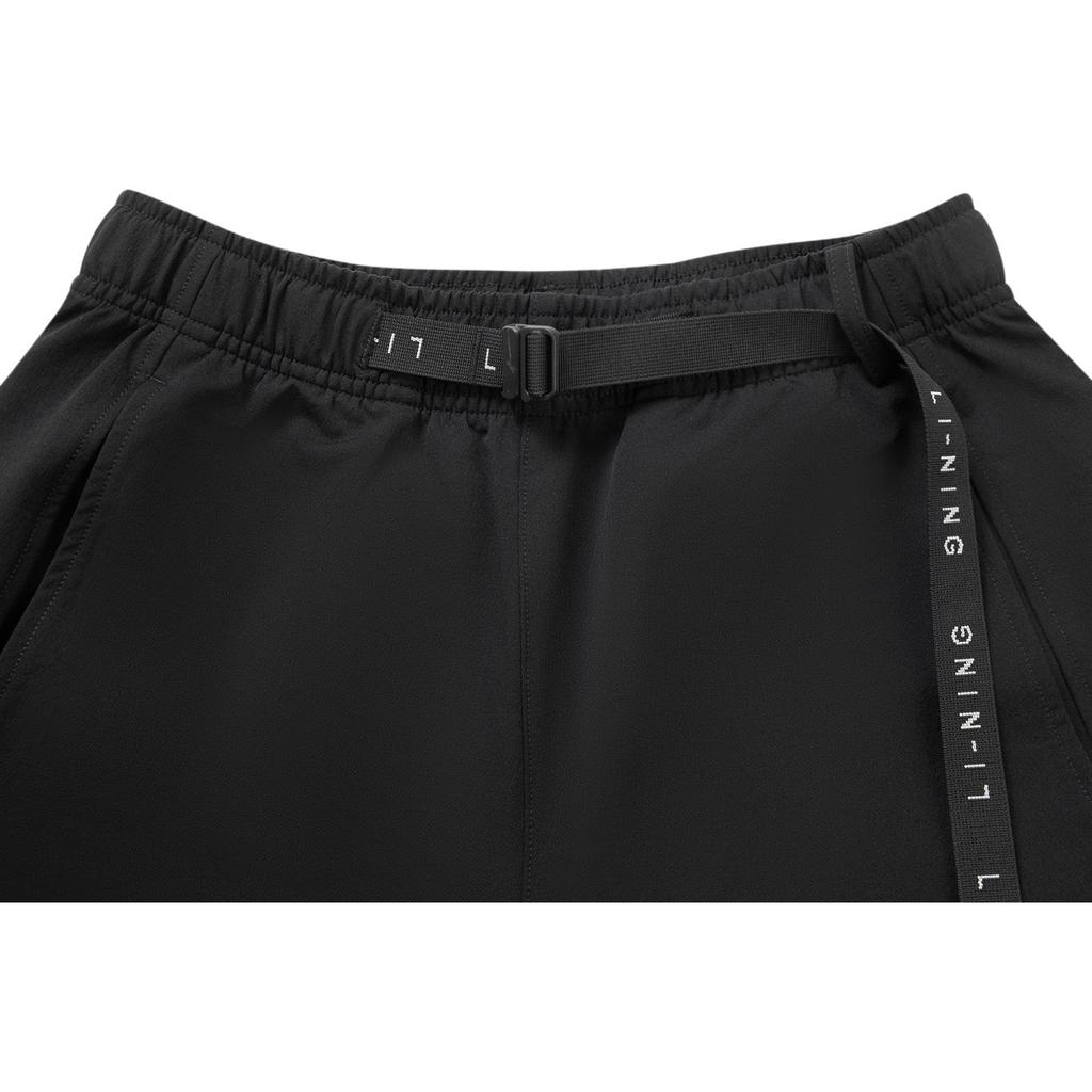 Li Ning Fitness Series Logo Stitching Casual Pants Women Bottoms AYKV722-1