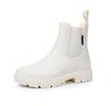 Women's Fashion Ankle Rain Boots: Elastic Chelsea, Non-Slip, Waterproof Waders