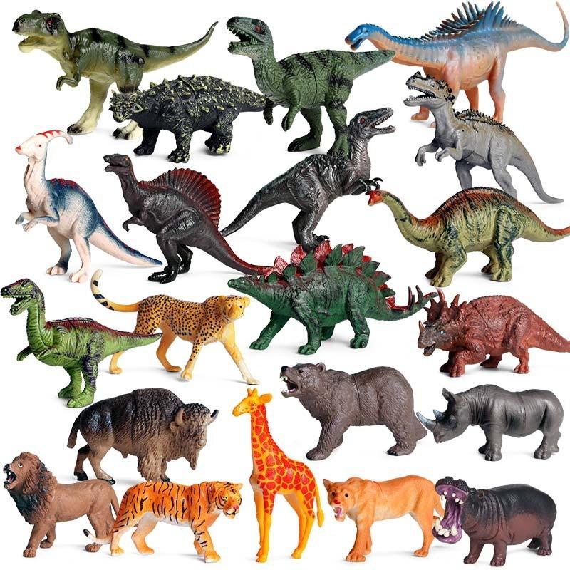 Tyrannosaurus Rex Dinosaur Figurine With Plastic Material For Kids Educational Toy And Display