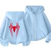 Kids Hooded Pullover Long Sleeve Jacket Trendy Outerwear for Boys and Girls