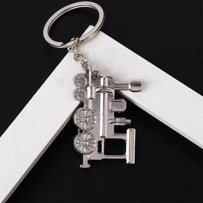 Locomotive Keychain Rock Automotive Keyring Fob Train Steam Punk Key Chains Holder