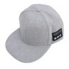 Wireless Music Cap Binaural Stereo Sound Rechargeable Speaker Bluetooth Hat for Exercise Gray White
