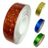 1,2 cm x 18 m glitzerndes, holografisches, quadratisches Glitzerköder-Prismenband für Geschenkverpackungen