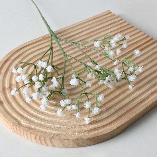 Künstlicher Blumenstrauß Realistische Kunstblumen mit flexiblen Eisendrahtstielen Vielseitige künstliche Blüten für Hochzeitsdekoration Heimvasen-Arrangements