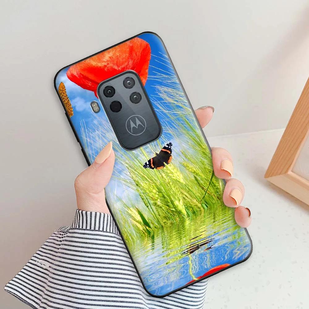 For Moto One Pro Case Moto One Zoom Matte Silicone For Motorola For Moto One Zoom Case Cover Fashion TPU Protective Back Cover
