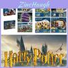Harry Potter Castelo de Hogwarts Blocos de Construção Brinquedo Plástico ABS Construção Tipo Grânulo Pequeno Um Ótimo Presente Para Adolescentes