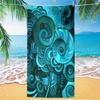 1pc Luxury Quick-Dry Oversized Beach Scarf - Lightweight Large Swim Cover Up, Poolside Wrap, Sand-Free Towel - Soft Microfiber