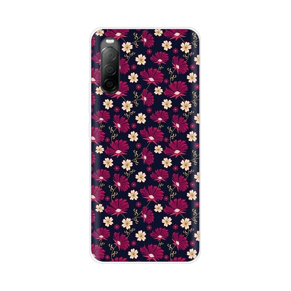 For SONY Xperia 10 iii 10 II Cases 10iii Soft TPU Silicone Bumper Phone Cases For Sony Xperia 10 II 10 III Cases Cover Fundas