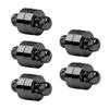 10pcs Magnet Jewelry Clasps Copper DIY Accessories Connection Clasp Secure Snap Closure for Necklace Bracelet Silver