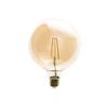 E27 6W G125 WARM AMBER LED FILAMENT BULB