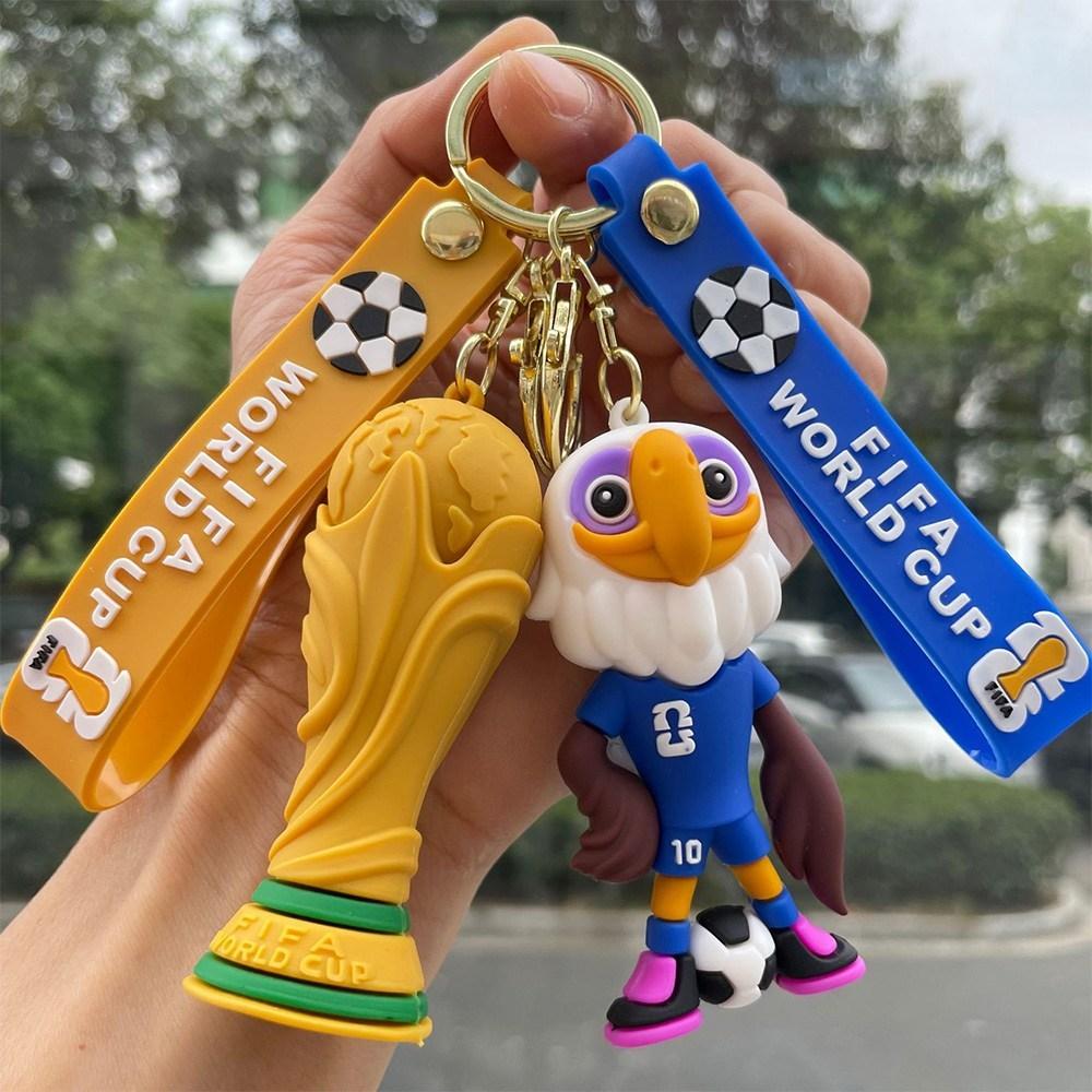 Doll Keychain 2026 FIFA World Cup USA Canada Mexico Mascot Doll Keychain JL-1688-989349-467785 - Wallet