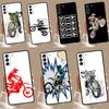 Freestyle Motocross Sport Case For Samsung Galaxy S23 S24 Ultra S8 S9 S10 S22 Plus Note 10 20 Ultra S20 S21 FE Cover