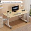 Adjustable Desk Set: Office Workstation, Home Study Desk & Chair