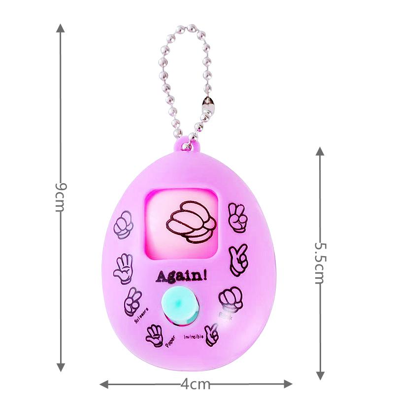 3PCS Rock Paper Scissors Lucky Game Stress Relief Sensing Toys Parent-Child Birthday Party Game Props