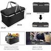 Foldable Picnic Basket Insulated Picnic Basket