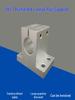 SKL Thickened Vertical Optical Axis T-Type Shaft Support Mount - Raised Version