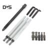 Internal Bearing Disassembly Puller Tool Set Rustproof Corrosion Resistant Automotive Bicycle Bearing Removal Tool Blind Hole Bearing Puller Set
