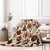 Christmas Creative Throw Blanket Flannel Print Blanket Super Soft Cozy Sofa Nap Blanket Home Blanket Perfect Home Gift for Her