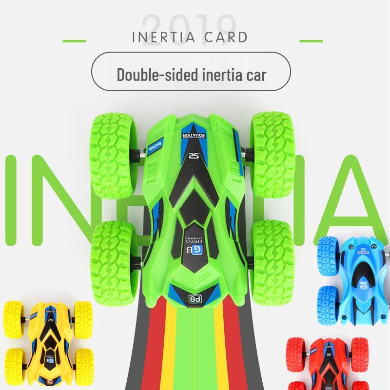 Best Seller: Double-Sided Stunt Car - Child's Drop-Resistant, Inertial Toy, 4WD Off-Road Stunt Vehicle
