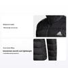 Essentielle Daunenjacke mit Stehkragen Damen Oberbekleidung Schwarz GH4593